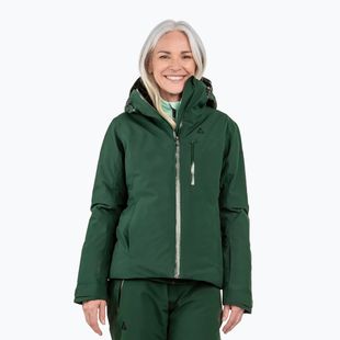 Women's ski jacket Schöffel Nollen dark jade