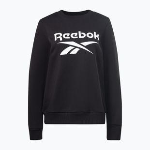 Women's sweatshirt Reebok Identity Big Logo Fleece Crew black