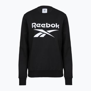 Women's sweatshirt Reebok Identity Big Logo Fleece Crew black