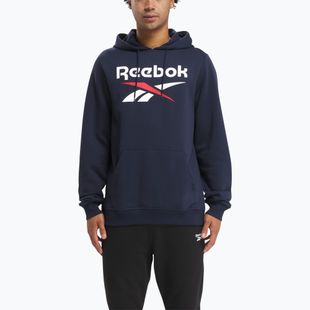 Men's Reebok Reebok Identity Big Logo Fleece Hoodie vecnav sweatshirt