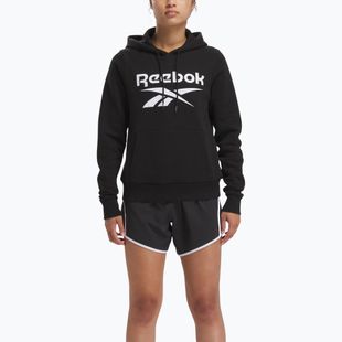 Women's sweatshirt Reebok Identity Big Logo Fleece black