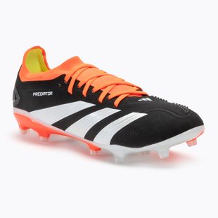 Men's adidas Predator Pro FG core black/cloud white/solar red football boots