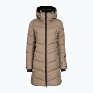 Women's insulated coat BOGNER FIRE+ICE Aenny 3 hazelnut