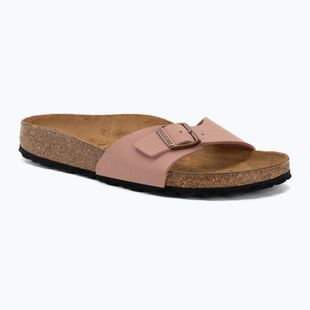 Women's slippers BIRKENSTOCK Madrid Birkibuc Narrow pink clay