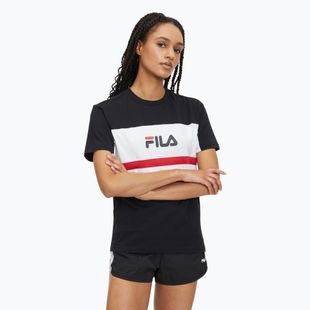 FILA women's t-shirt Lishui black/bright white