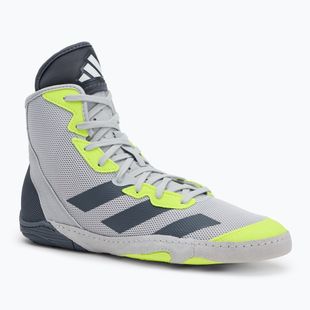 Men's boxing shoes adidas Adizero team light grey/ team onix/ team sollar yellow 2