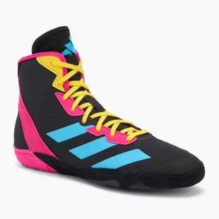 Boxing shoes adidas Adizero black/signal cyan/shock pink