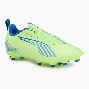 PUMA Ultra 5 Play FG/AG Jr fizzy apple/puma white children's football boots