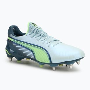 PUMA King Ultimate MxSG men's football boots frosted dew/fizzy apple
