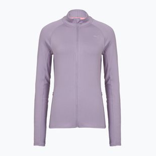 Women's running sweatshirt PUMA Run For Her Ribbed Full Zip pale plum