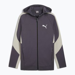Men's sweatshirt PUMA Evostripe Hoodie FZ DK galactic gr