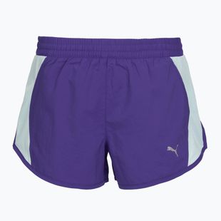 Women's running shorts Puma Run Favorite Velocity 3" Shorts violet/blue/silver/black