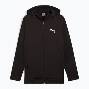 Men's sweatshirt PUMA Evostripe Hoodie FZ DK puma black