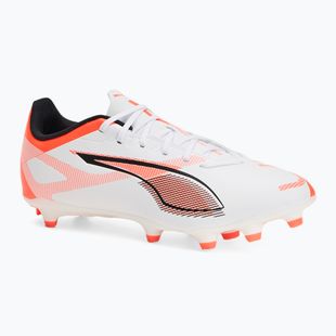 PUMA Ultra 5 Play FG/AG football boots puma white/puma black/glowing red