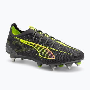 PUMA men's football boots Ultra 5 Ultimate MxSG matte aged silver/yellow alert/sun struck