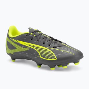 PUMA Ultra 5 Play FG/AG matte aged silver/yellow alert/puma aged silver football boots