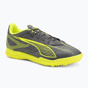 PUMA men's football boots Ultra 5 Play TT matte aged silver/yellow alert/puma aged silver