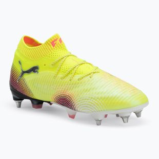 Men's football boots PUMA Future 8 Ultimate MxSG yellow alert/puma black/sun struck