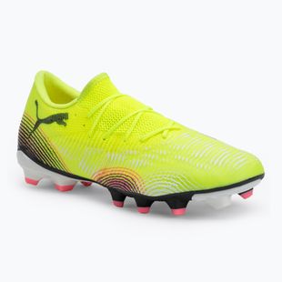 Men's football boots PUMA Future 8 Match Low FG/AG yellow alert/ puma black/ sun struck