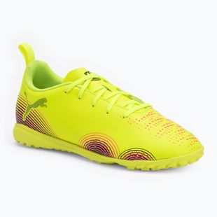 PUMA Future 8 Play TT yellow alert/ puma black/ sun struck Children's football boots
