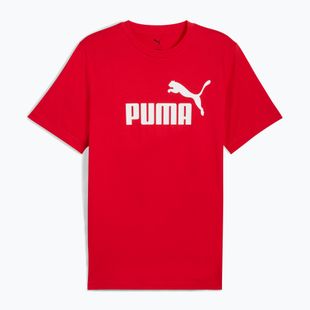 Men's T-shirt PUMA ESS No. 1 Logo Tee for all time red