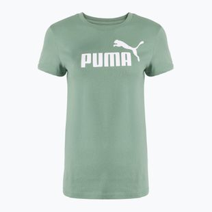 Women's T-shirt PUMA ESS No. 1 Logo Tee green moon