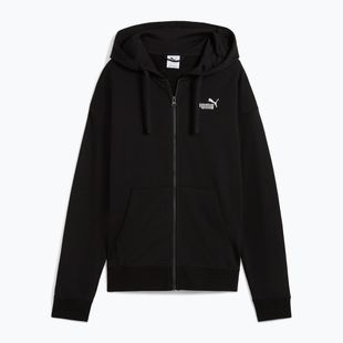 Women's sweatshirt PUMA ESS Small No. 1 Logo Comfort Full-Zip puma black