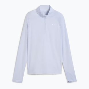 Women's running sweatshirt PUMA Run Velocity Cloudspun 1/4 Zip cool weather/heather