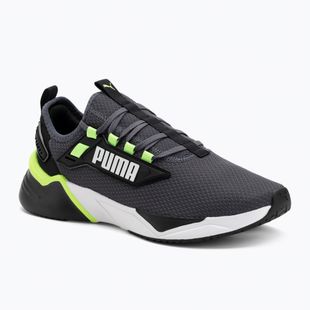 PUMA Retaliate 3 puma black/green moon/green glare running shoes