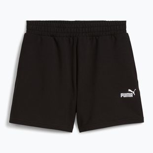 Women's shorts PUMA ESS Small No. 1 Logo 4 Lightweight High puma black