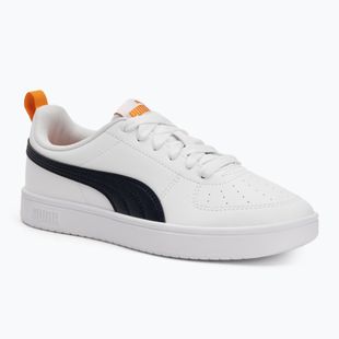 PUMA Rickie Jr junior shoes puma white/new navy/dark poppy