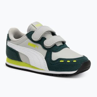 PUMA Cabana Racer SL 20 V Inf children's shoes coollightgray/pumawhite/darkmyrtle/limesmash