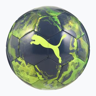 PUMA Cup Football Graphic yellow alert/green glare/galactic grey size 5