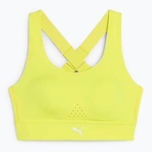 PUMA PWRbreathe Run lemon sherbert training bra