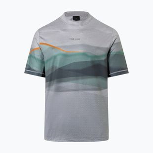 Men's thermal longsleeve BOGNER FIRE+ICE Balduin2 1/4 Zip liquid silver