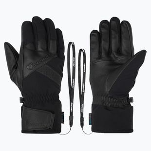 Men's ski gloves ZIENER Getter-Z AS AW black