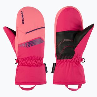 Children's ski gloves ZIENER Lavivo-Z AS Mitten pop pink