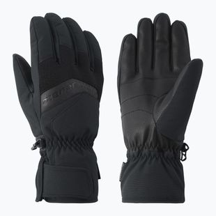 Ski gloves ZIENER Gabino black/red