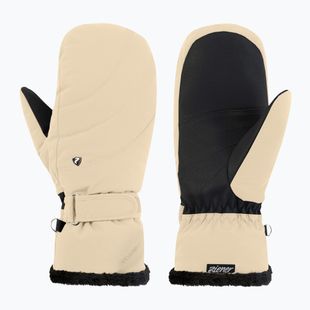 Women's ski gloves Ziener Keaki-Z Aquashield PR Mitten Glove soft taupe