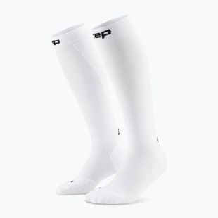 CEP Women's compression socks Run Tall 5.0 white