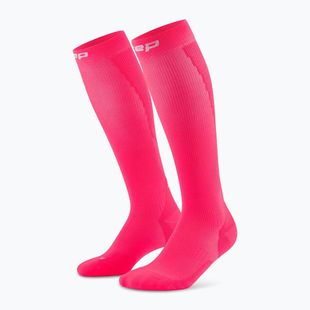 CEP Women's compression socks Run Tall 5.0 pink