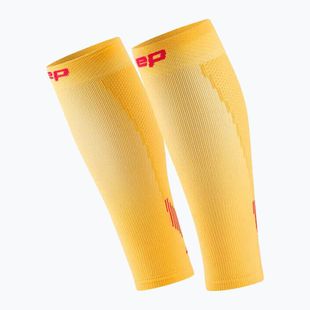 CEP Calf 5.0 men's compression bands marigold/burgundy