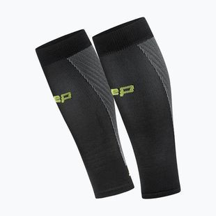Men's calf compression sleeves CEP Ultralight Calf 4.0 black/grey