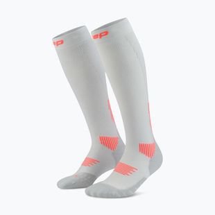 Men's compression socks CEP Run Tall 5.0 grey