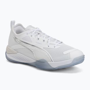 Handball shoes PUMA Eliminate NITRO 4 puma white/puma silver