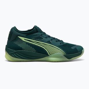 Handball shoes PUMA Eliminate NITRO SQD 4 green