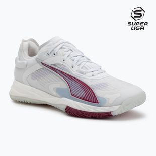 Women's shoes PUMA Accelerate NITRO SQD 4 puma white/berry/lilaccrush/hautetropic/heatfire