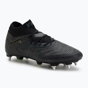 Men's football boots PUMA Future 8 Ultimate MxSG puma black/fizzy light/green terrain