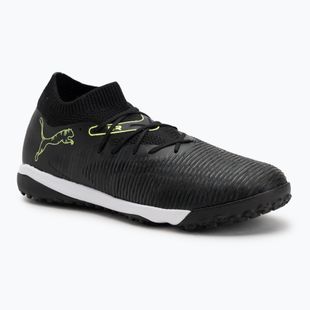 Men's football boots PUMA Future 8 Match TT puma black/fizzy light/green terrain