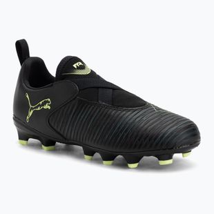 PUMA Future 8 Match LL FG/AG Jr children's football boots puma black/fizzy light/green terrain